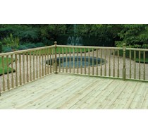 2400 x 980 x complete colonial decking panel